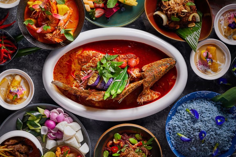 Variety of Malaysian Cuisine